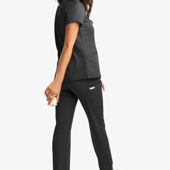 Butter-Soft Women's 6-Pocket Yoga Scrub Pants **Slightly IRREGULAR** - Picture 6 of 8